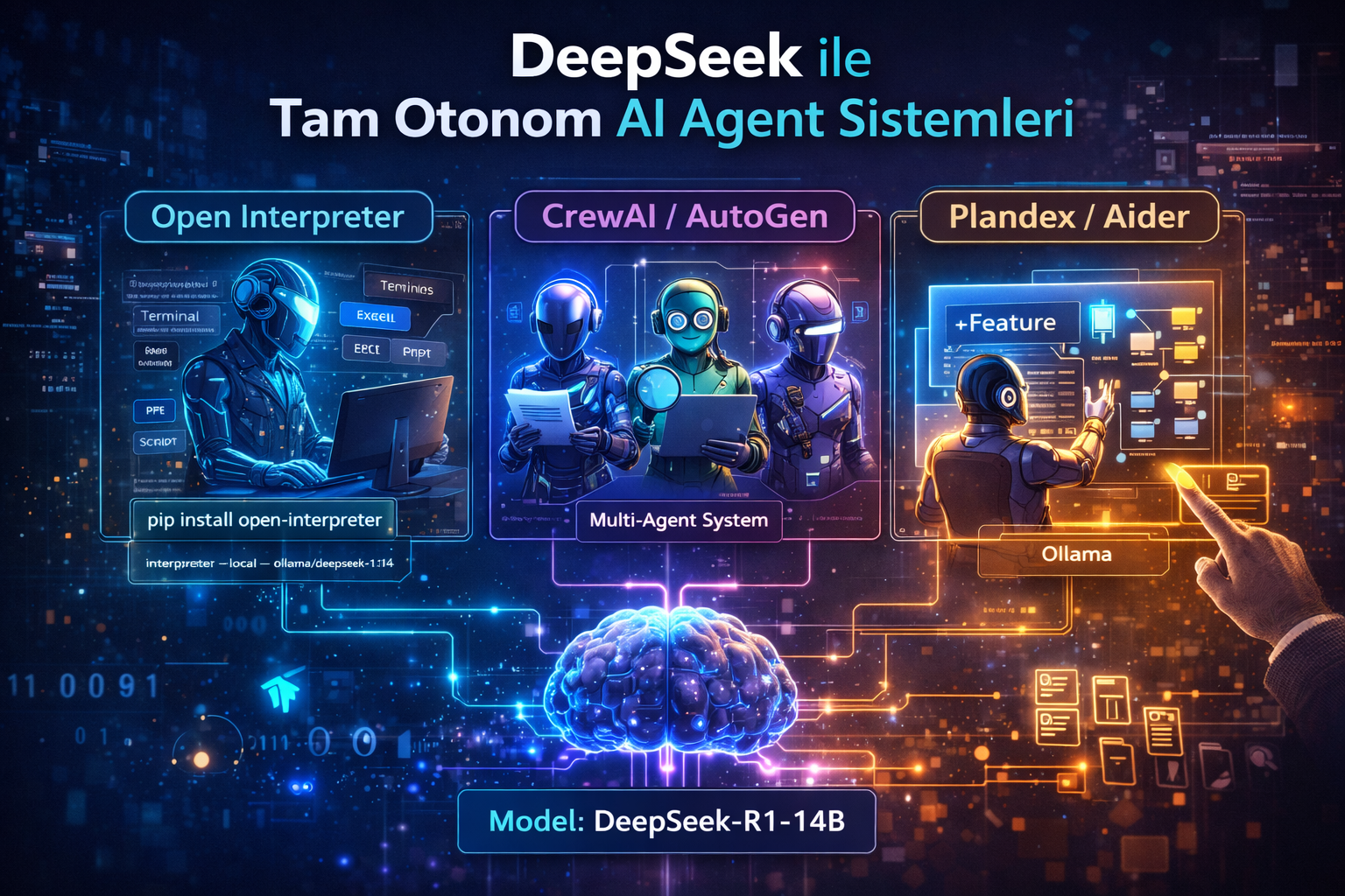 DeepSeek ile Tam Otonom AI Agent Sistemleri Nasıl Kurulur?