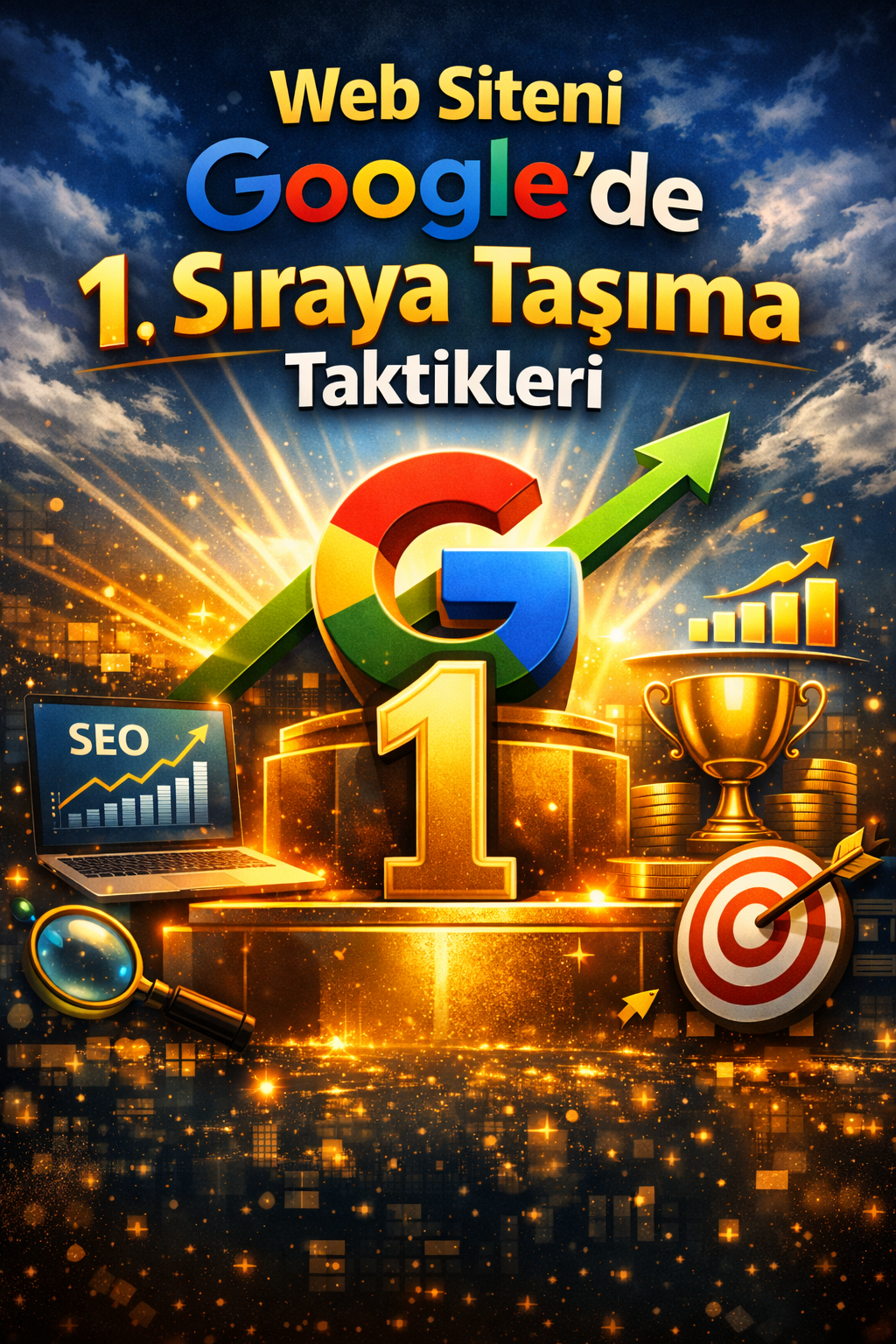 Web Siteni Google’de 1. Sıraya Taşıma Taktikleri (2026 SEO Rehberi)