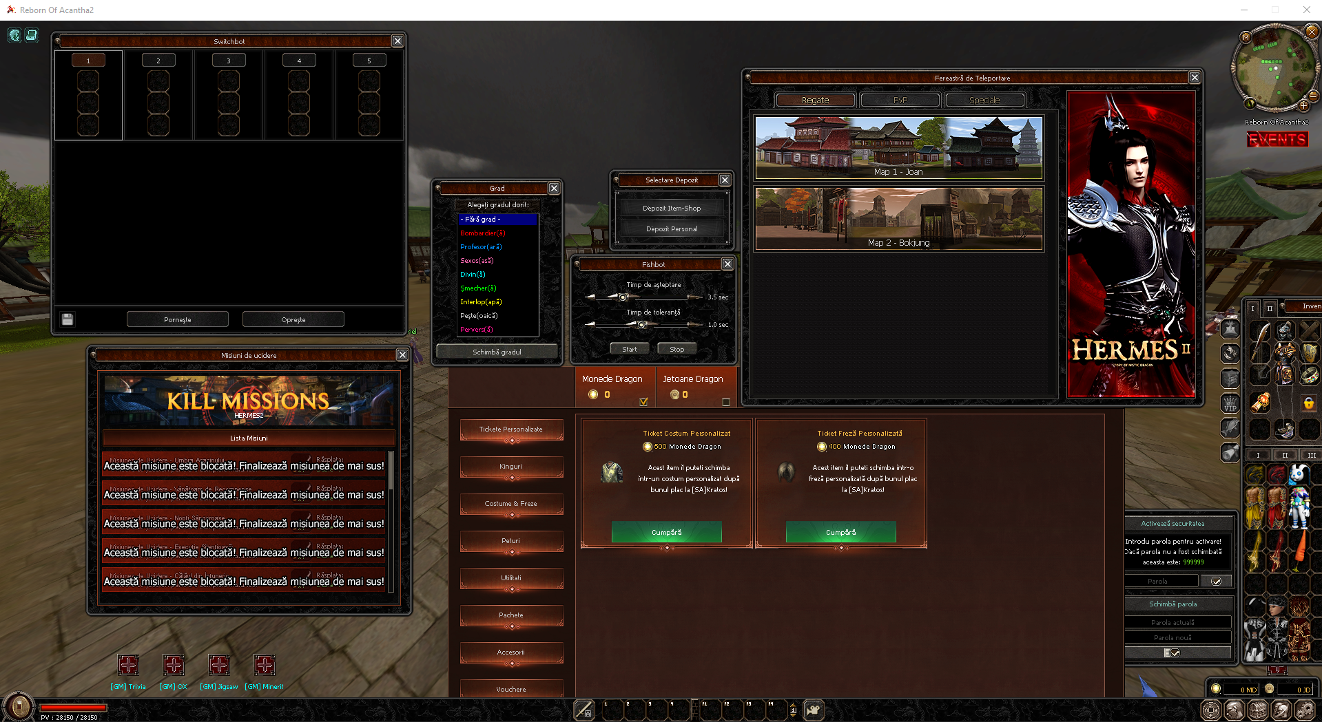 PvP Serverfile (lvl61) Martysama 5.7 Base