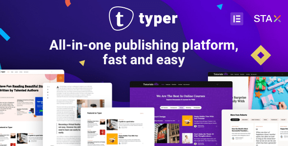 Typer 1.20.0 - Multi Author Publishing WordPress Theme Typer 1.20.0 - Multi Author Publishing WordPress Theme