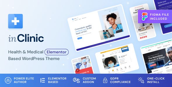 InClinic 1.1.10 - Healthcare & Medical WordPress Theme InClinic 1.1.10 - Healthcare & Medical WordPress Theme